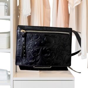 Tignanello Mojave Belt Bag, Black *** RFID-Protected ***, NWOT